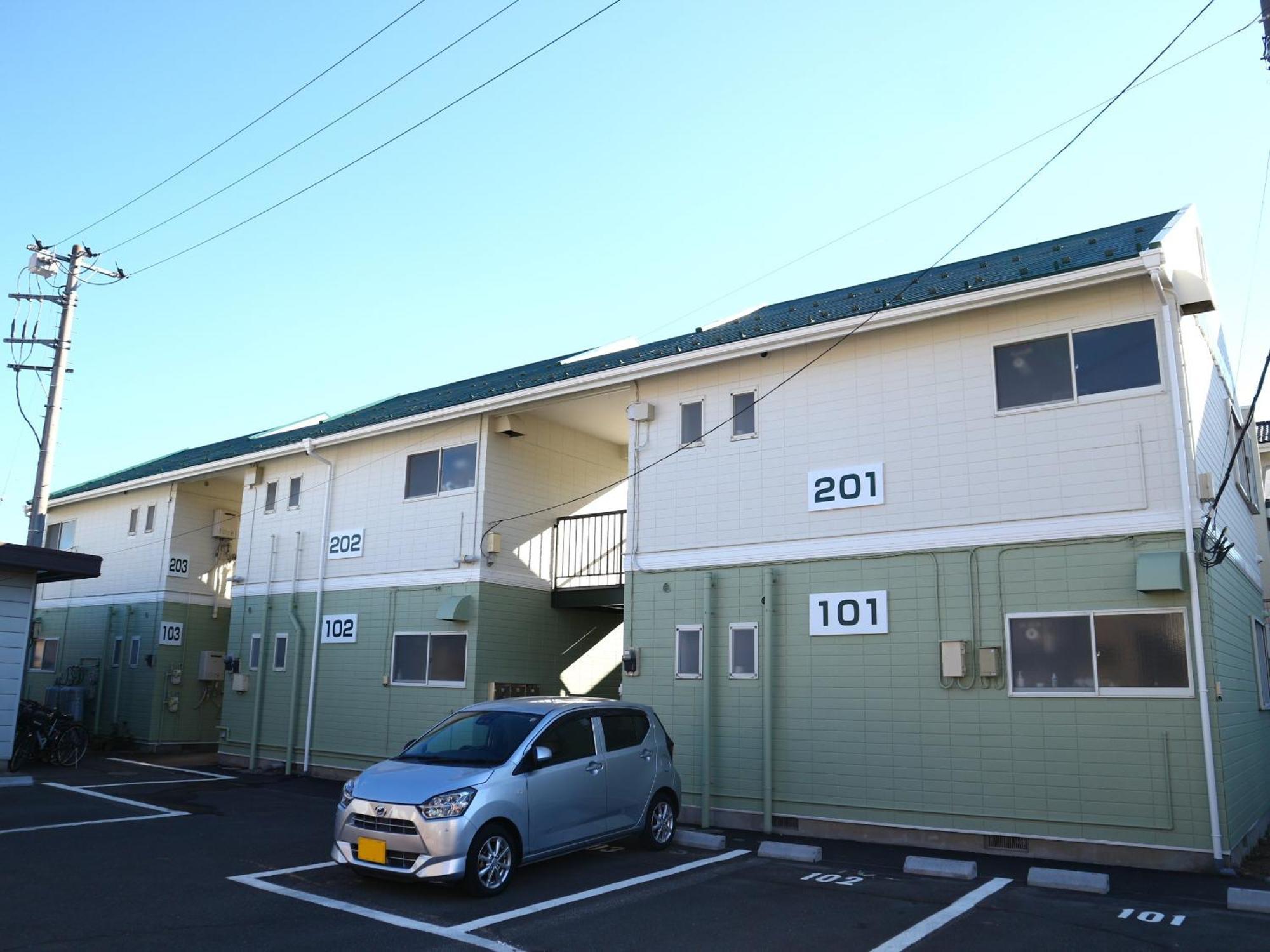 富士山結アパートメント Fujiyoshida Exteriör bild
