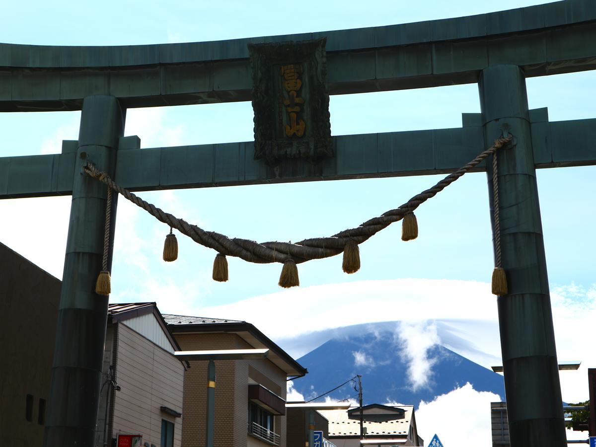 富士山結アパートメント Fujiyoshida Exteriör bild